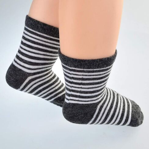 12 زوجًا جوارب أطفال مضادة للانزلاق، جوارب أطفال للجنسين 12-36 شهرًا من 1-3 سنوات in Kuwait