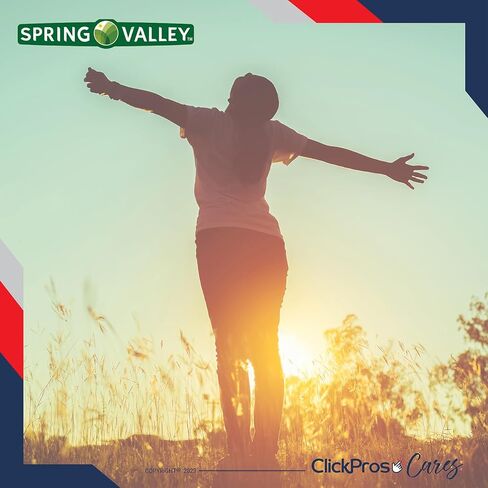 ClickPros Spring Valley Cinnamon 1000mg، 400 قطعة + دليل "الحقيقة حول الفيتامينات" وحاوية حبوب منع الحمل (3 عناصر)! in Kuwait