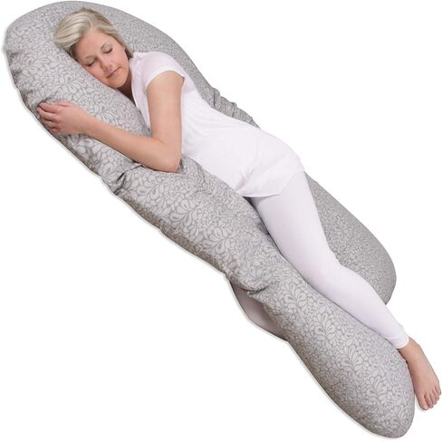 وسادة الجسم باك آن بيلي بانشي للحمل/الأمومة من ليتشكو، رمادي فاتح in Kuwait