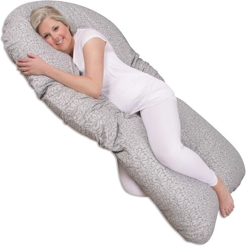 وسادة الجسم باك آن بيلي بانشي للحمل/الأمومة من ليتشكو، رمادي فاتح in Kuwait