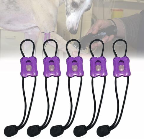 MESINURS Pet Tournique - إسعافات أولية سريعة الفك للكلاب والقطط والحيوانات، 5 قطع (أزرق) in Kuwait