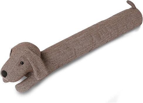 SANFERGE 36 بوصة 3LB سدادة مسودة شديدة التحمل تحت الباب، مانع مسودة باب عازل للصوت للديكور، واقي مسودة موفر للطاقة، أصفر زرافة in Kuwait