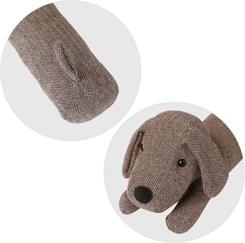 SANFERGE 36 بوصة 3LB سدادة مسودة شديدة التحمل تحت الباب، مانع مسودة باب عازل للصوت للديكور، واقي مسودة موفر للطاقة، أصفر زرافة in Kuwait