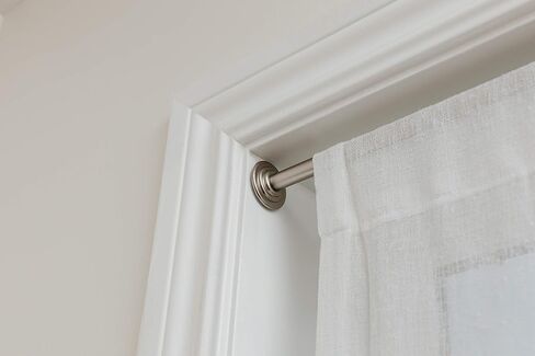 Umbra 244773-038-REM , Black Coretto 1/2-Inch Tension Drapery Rod for Window, 36 to 54-Inch in Kuwait