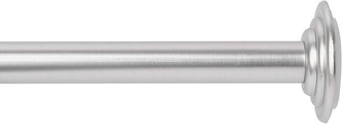 Umbra 244773-038-REM , Black Coretto 1/2-Inch Tension Drapery Rod for Window, 36 to 54-Inch in Kuwait