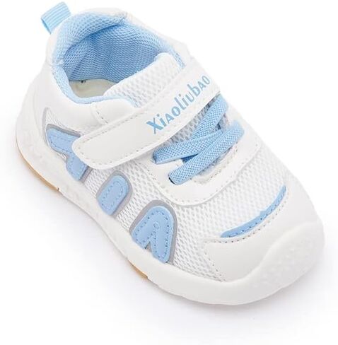 أحذية رياضية مريحة للأولاد والبنات قابلة للتنفس ونعل مطاطي مضادة للانزلاق للاستخدام الخارجي للمشايات الأولى للأعمار من 6 إلى 24 شهرًا in Kuwait