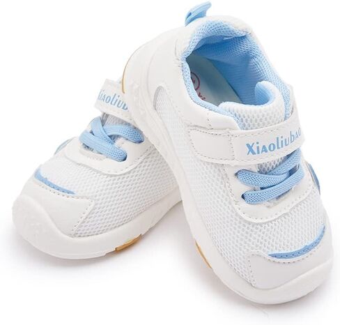 أحذية رياضية مريحة للأولاد والبنات قابلة للتنفس ونعل مطاطي مضادة للانزلاق للاستخدام الخارجي للمشايات الأولى للأعمار من 6 إلى 24 شهرًا in Kuwait