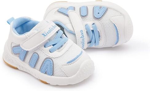 أحذية رياضية مريحة للأولاد والبنات قابلة للتنفس ونعل مطاطي مضادة للانزلاق للاستخدام الخارجي للمشايات الأولى للأعمار من 6 إلى 24 شهرًا in Kuwait