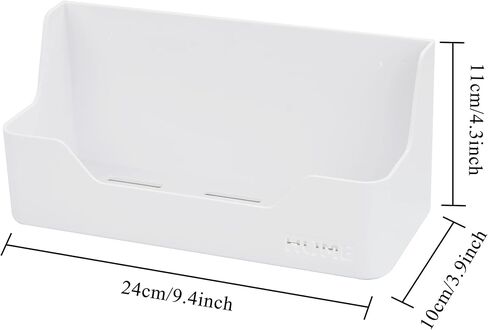 رف بجانب السرير، ملحق منظم رف تخزين بلاستيكي صغير يثبت على الحائط اللاصق للهاتف المحمول، القراءة GL، التحكم عن بعد، سماعة أذن | رائعة للمنزل والمكتب والمسكن (نوع الصندوق) in Kuwait