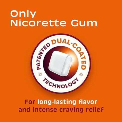 Nicorette 2 mg Nicotine Gum to Help Stop Smoking - Cinnamon Surge Flavored Stop Smoking Aid, 100 Count in Kuwait