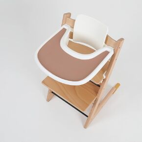 Gembebe Silicone Tray placemat Compatible with Stokke Tripp Trapp High Chair Tray (Caramel) in Saudi Arabia
