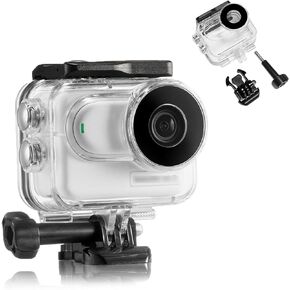 Dive Waterproof Protector Case for Insta360 GO3, 60M/196FT Underwater Protective Dive Housing Shell with Bracket Accessories for Insta360 GO 3 Action Camera in Kuwait