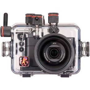 اي كيه لايت حافظة تحت الماء لسوني سايبر شوت RX100 IV كاميرا رقمية، شفاف in Kuwait