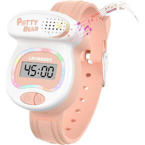 NN BEN NEVIS Potty Training Watch, Potty Timer Toilet Shape and LED Colorful Lights, Toddler Toilet Training Aid, Remind Toddler to Go to The Toilet, Best Gift for Toddlers