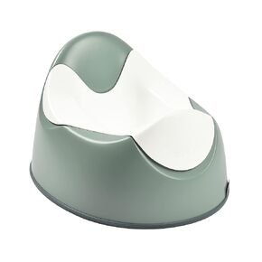 BEABA Ergonomic Training Potty, Provides Comfort and Support, Lightweight & Portable Potty for Potty Training, Potty Training Seat, Compact Toddler Potty (Sage) in Saudi Arabia