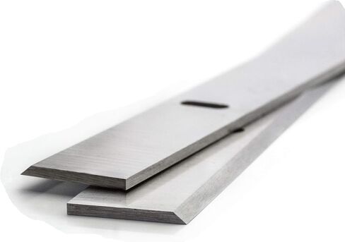 8 Inch HSS Slotted Planer Blades - Fits Charnwood W588 & Jet JJP-8BT / 707401 - Pack of 2 PCS in Saudi Arabia