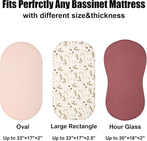 عبوة من 3 ملاءات سرير من الموسلين من Auidy_6TXD للأطفال الأولاد والبنات، ملاءات سرير ملائمة للسفر لغرف الأطفال من أجل هالو، دريم أون مي كارلي in Kuwait