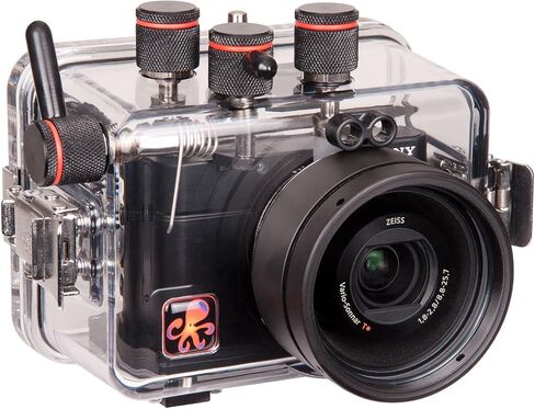 اي كيه لايت حافظة تحت الماء لسوني سايبر شوت RX100 IV كاميرا رقمية، شفاف in Kuwait