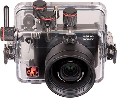 اي كيه لايت حافظة تحت الماء لسوني سايبر شوت RX100 IV كاميرا رقمية، شفاف in Kuwait