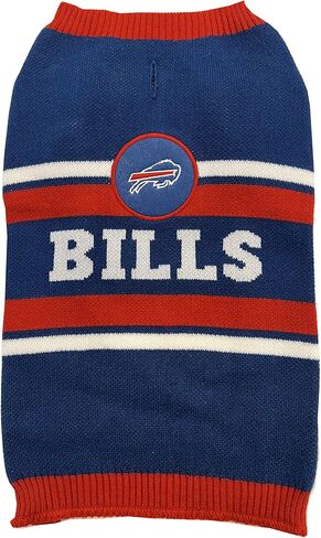 Pets First NFL San Francisco 49ers Dog Sweater, Warm and Cozy Knit Pet Sweater with NFL Team Logo, Best Puppy Sweater for Large and Small Dogs, Team Color, Medium (SAN-4179-MD) in Kuwait