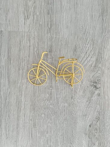 Olivia & Jane Vintage Metal Bicycle Decor - 4.5" x 2.25" Classic Bike Miniature - Retro Cycle Home & Office Decoration Ornaments Desktop Crafts Figurines for Gifts & Office Table Decors in Saudi Arabia