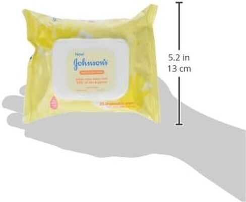 Johnson's Baby Hand and Face Wipes, 25-Count in Kuwait