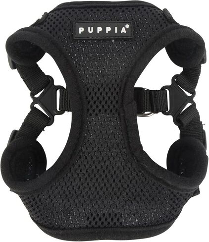 Puppia Dog Harness Comfort Mesh Step-in All Season No Pull No Choke Walking Training Adjustable Neck & Chest for Small & Medium Dog - Orange - M in Saudi Arabia