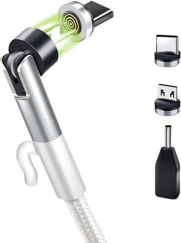 ستائر ميلين الآلية لكابل شحن مغناطيسي للنافذة مع موصلات مغناطيسية من النوع C Micro USB وDC35 فقط للظلال الآلية in Kuwait