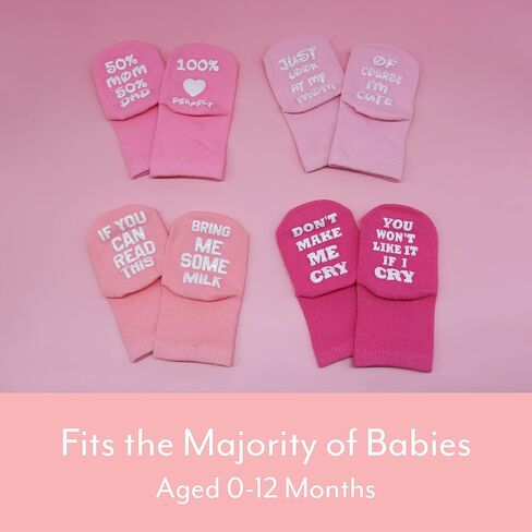 Mommachi Baby Boy Essentials Holiday Gift، هدايا الأطفال حديثي الولادة - جوارب زرقاء للأطفال من عمر 6 إلى 12 شهرًا، المجموعة الزرقاء المثالية لهدايا حديثي الولادة - 4 أزواج من جوارب الأطفال الصبيان مع صندوق هدايا in Kuwait