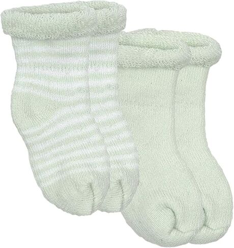 Kushies Newborn Terry Socks in Kuwait