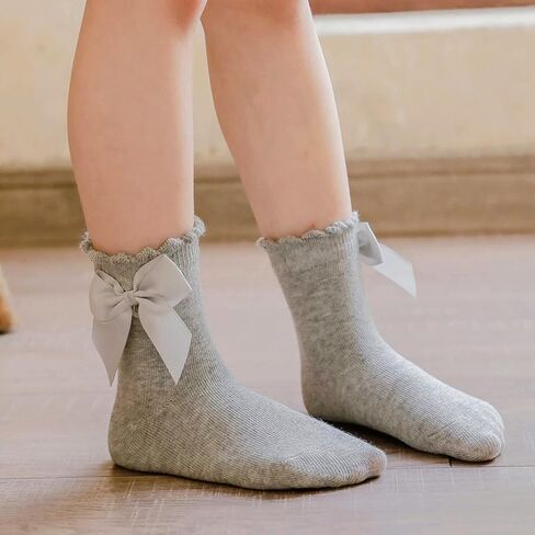 جوارب sockfun للفتيات حديثي الولادة والرضع والأطفال الصغار، جوارب للبنات هدايا للفتيات الرضع في عبوة من 5/6 in Saudi Arabia