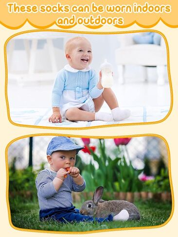 50 Pairs Baby Low Cut Stretch Socks Cotton Ankle Socks Unisex Baby Socks Lightweight Infant Socks for Newborn Toddler Boys Girls, White, 6 Months in Saudi Arabia