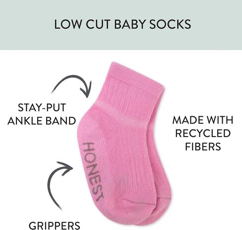 جوارب HonestBaby المتعددة المريحة مصنوعة بشكل مستدام للأطفال الرضع والأطفال الصغار والأطفال الأولاد والبنات والجنسين والرجال والنساء in Saudi Arabia