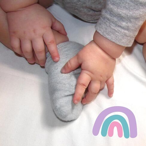 جوارب HonestBaby المتعددة المريحة مصنوعة بشكل مستدام للأطفال الرضع والأطفال الصغار والأطفال الأولاد والبنات والجنسين والرجال والنساء in Saudi Arabia