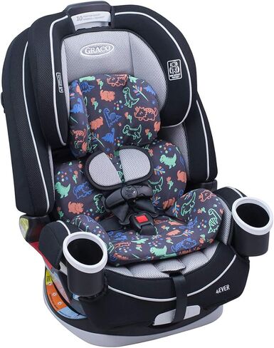 JYOKO Kids Cotton Cover Liner Compatible with Reducer Graco 4Ever (Happy Dino) in Kuwait