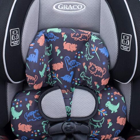 JYOKO Kids Cotton Cover Liner Compatible with Reducer Graco 4Ever (Happy Dino) in Kuwait