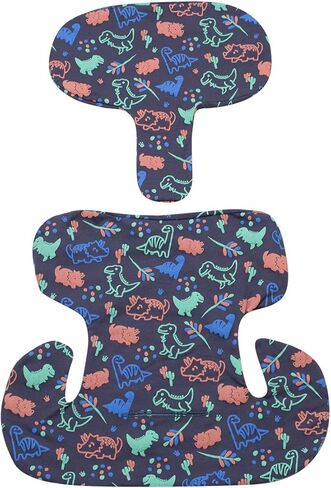 JYOKO Kids Cotton Cover Liner Compatible with Reducer Graco 4Ever (Happy Dino) in Kuwait