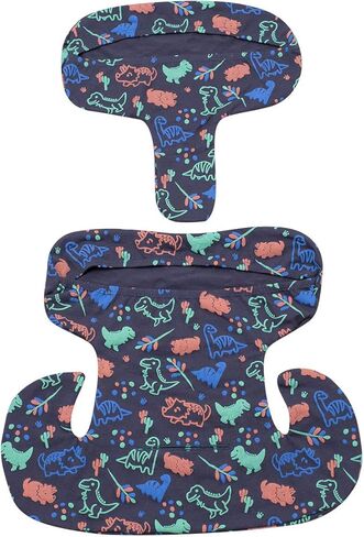 JYOKO Kids Cotton Cover Liner Compatible with Reducer Graco 4Ever (Happy Dino) in Kuwait