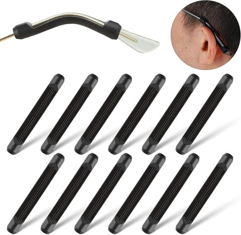 WLLHYF 6 Pairs Silicone Glasses Temple Tips Sleeve Holder Non-Slip Comfortable Glasses Ear Grippers Holder for Reading Glasses Sunglasses Glasses Arm Pads Accessories in Kuwait