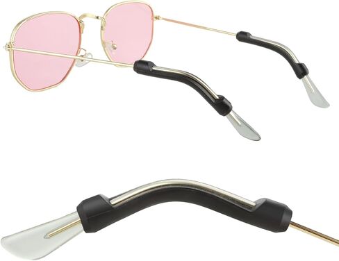 WLLHYF 6 Pairs Silicone Glasses Temple Tips Sleeve Holder Non-Slip Comfortable Glasses Ear Grippers Holder for Reading Glasses Sunglasses Glasses Arm Pads Accessories in Kuwait