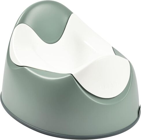 BEABA Ergonomic Training Potty, Provides Comfort and Support, Lightweight & Portable Potty for Potty Training, Potty Training Seat, Compact Toddler Potty (Sage) in Saudi Arabia