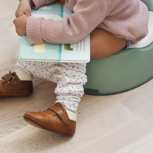 BEABA Ergonomic Training Potty, Provides Comfort and Support, Lightweight & Portable Potty for Potty Training, Potty Training Seat, Compact Toddler Potty (Sage) in Saudi Arabia