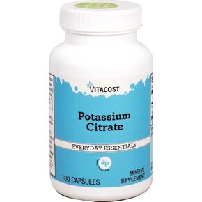 Vitacost Potassium Citrate - 99 mg - 180 Capsules in Saudi Arabia