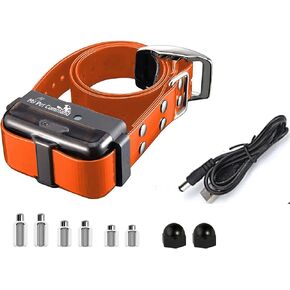 My Pet Command 1.25 Mile (6600 Ft) Long Range Dog Training Collar Safe Shock Collar with Remote Shock,Vibrate,Tone and Flashing Beacon Lights Waterproof Rechargeable Dog Hunting add Up to 3 Collars