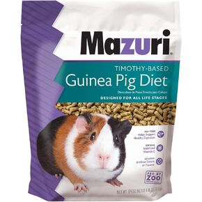 Mazuri | Timothy-Based Guinea Pig Food | 5 Pound (5 lb.) Bag in Kuwait
