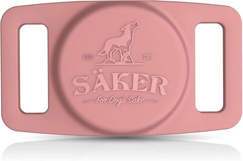 حامل طوق الكلب Mammoth Airtag، حامل Airtag القوي للكلاب هو الطريقة المثالية لتتبع كلبك عبر نظام تحديد المواقع العالمي (GPS) | يستخدم تقنية Apple لتتبع كلبك | لن يضر طوقك - أسود in Kuwait