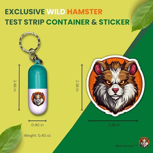 شرائط اختبار جلوكوز الدم من ريلاون بريميير، حزمة مكونة من 100 قطعة مع حاوية شرائط اختبار حصرية وملصق (3 قطع) in Kuwait