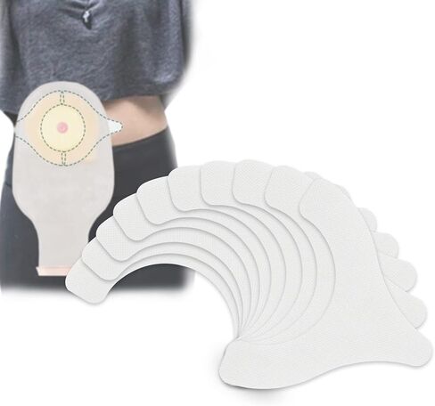 ZnnaYoha Skin Barrier Strips, Adhesive Barrier Extender Strips 20 Pcs, Y- Shaped Barrier Strips for All Colostomy Bags, Ostomy Supplies in Kuwait