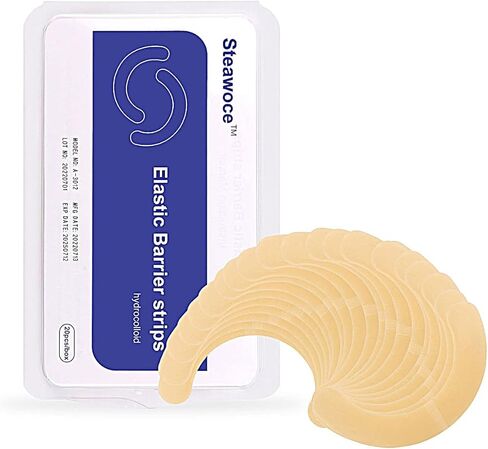 شرائط حاجز غرواني هيدروكولويد من ستياوسي، مطاط مقاوم للماء، لوازم الفطور لختم رائحة كيس ستوما الفطري - علبة من 20 قطعة in Kuwait