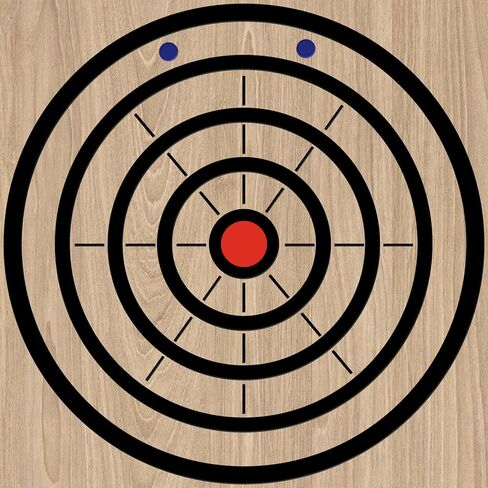 Axe Throwing Target Template Stainless Steel Target Template Stencil Comes with 3 Markers Axe Throwing Target Board Stencil Axe Throwing Set for Drawing Target Template, 20 x 2 Inches (Simple) in Kuwait